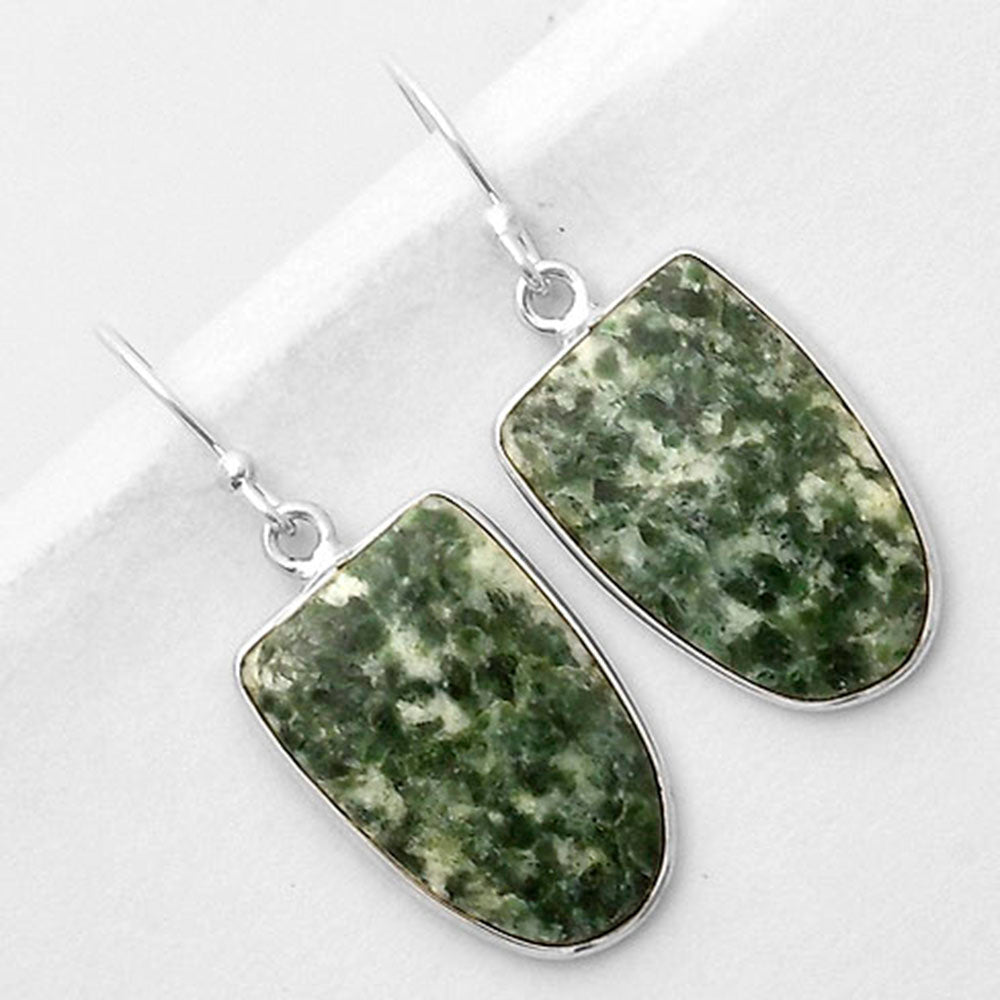 Natural Dioptase Earrings E-1001 SDE66985