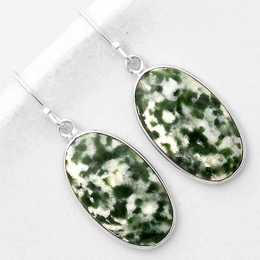 Natural Dioptase Earrings E-1001 SDE67024