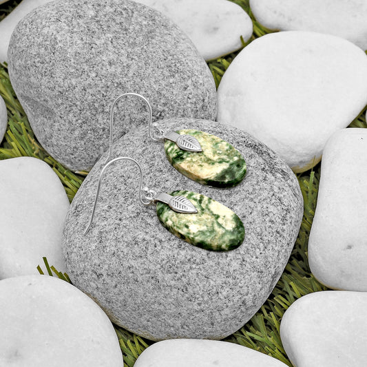 Natural Dioptase Earrings E-1137 SDE67222