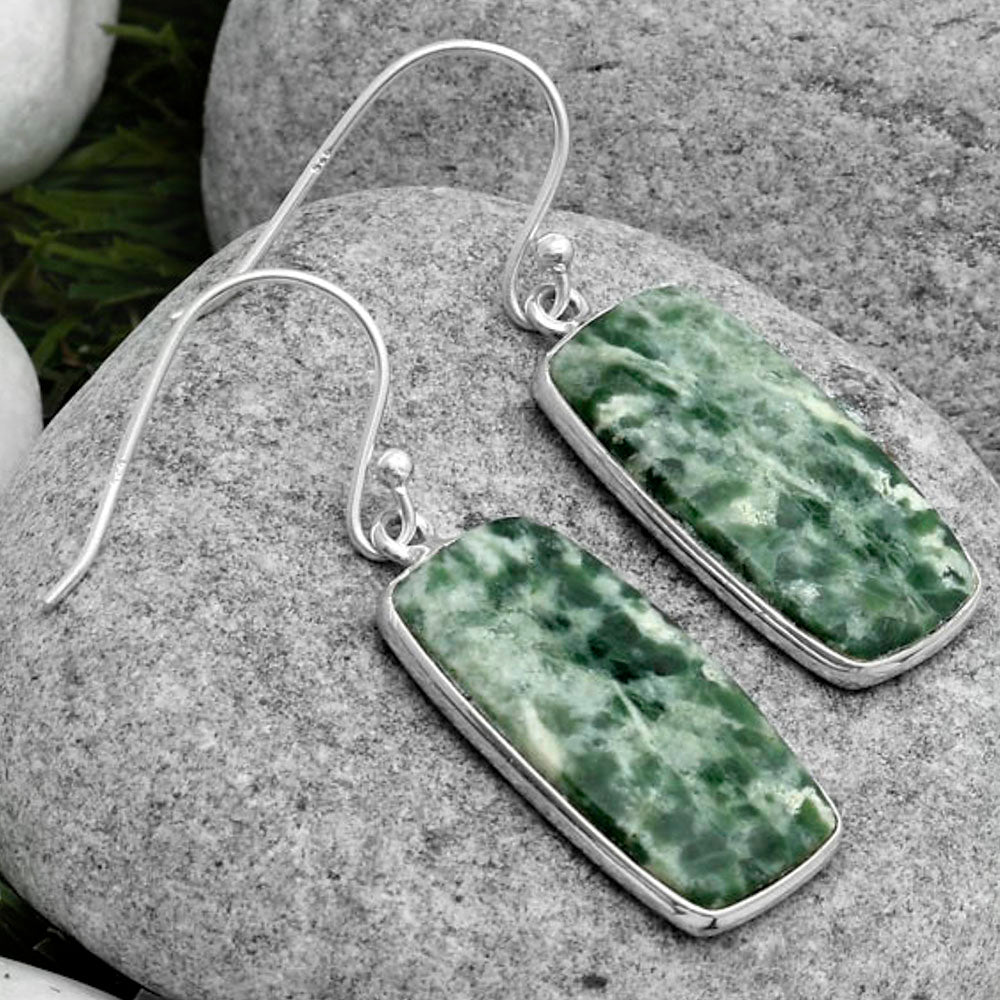 Natural Dioptase Earrings E-1001 SDE67576