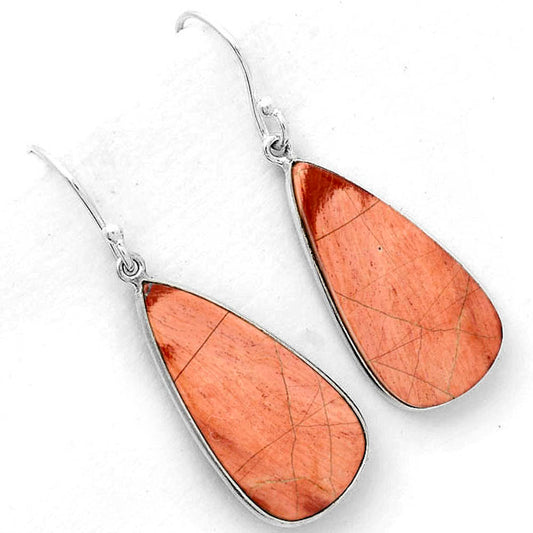 Natural Snake Skin Jasper Earrings E-1001 SDE67859
