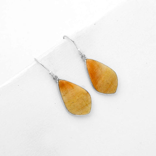 Natural Honey Aragonite Earrings E-1001 SDE67915