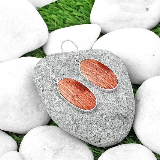 Natural Snake Skin Jasper Earrings E-1001 SDE68690