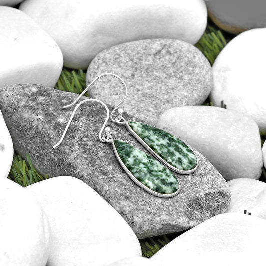 Natural Dioptase Earrings E-1001 SDE69397