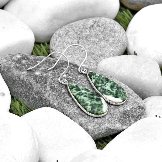 Natural Dioptase Earrings E-1001 SDE69410