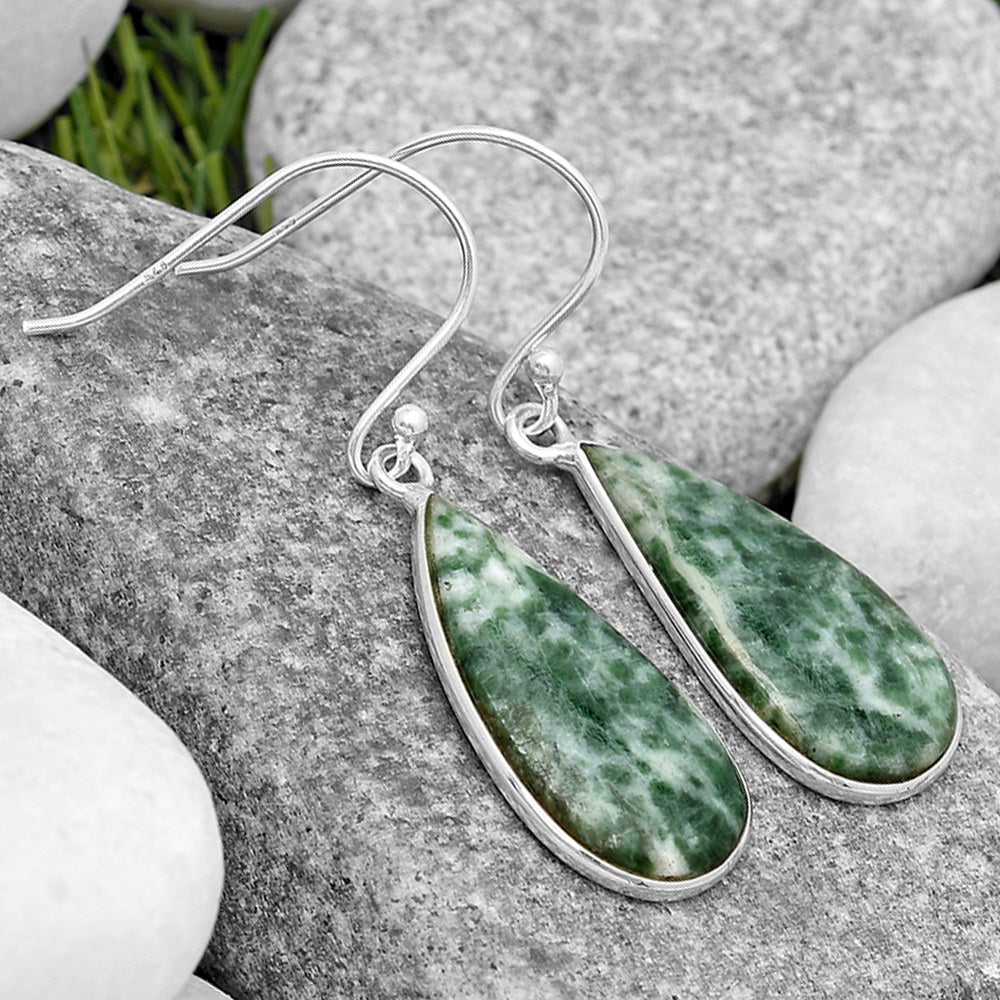 Natural Dioptase Earrings E-1001 SDE69778