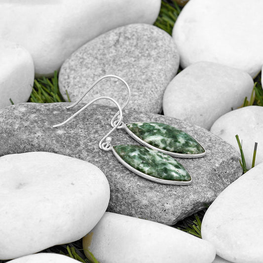 Natural Dioptase Earrings E-1001 SDE69953