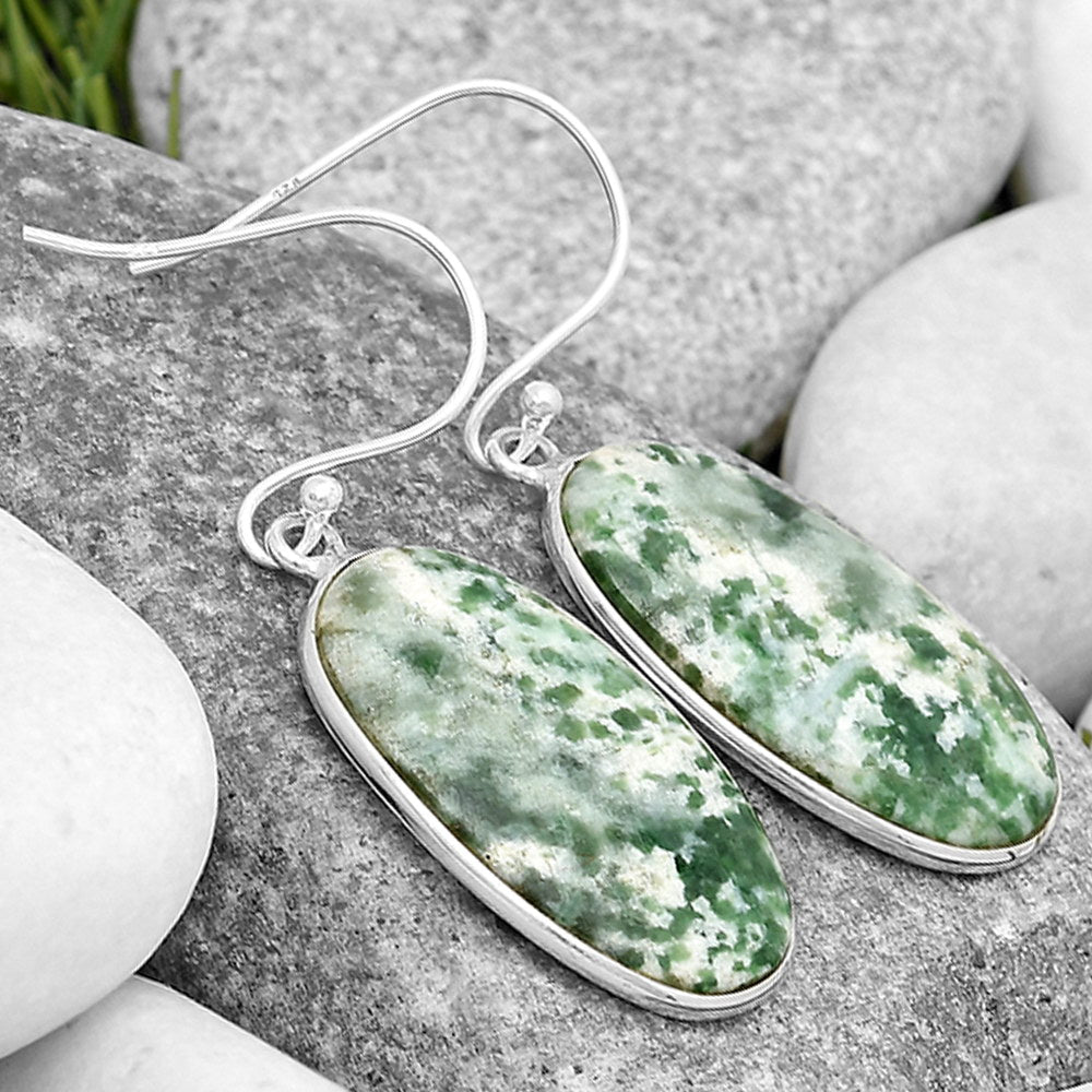 Natural Dioptase Earrings E-1001 SDE69996