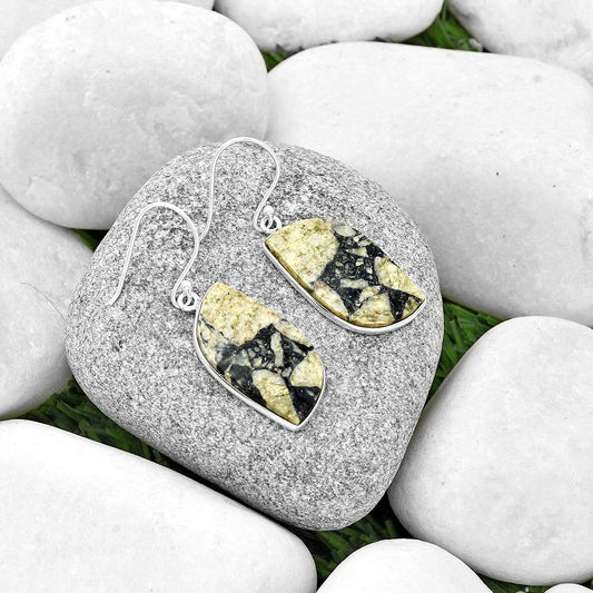 Natural Morado Jasper Earrings E-1001 SDE71251