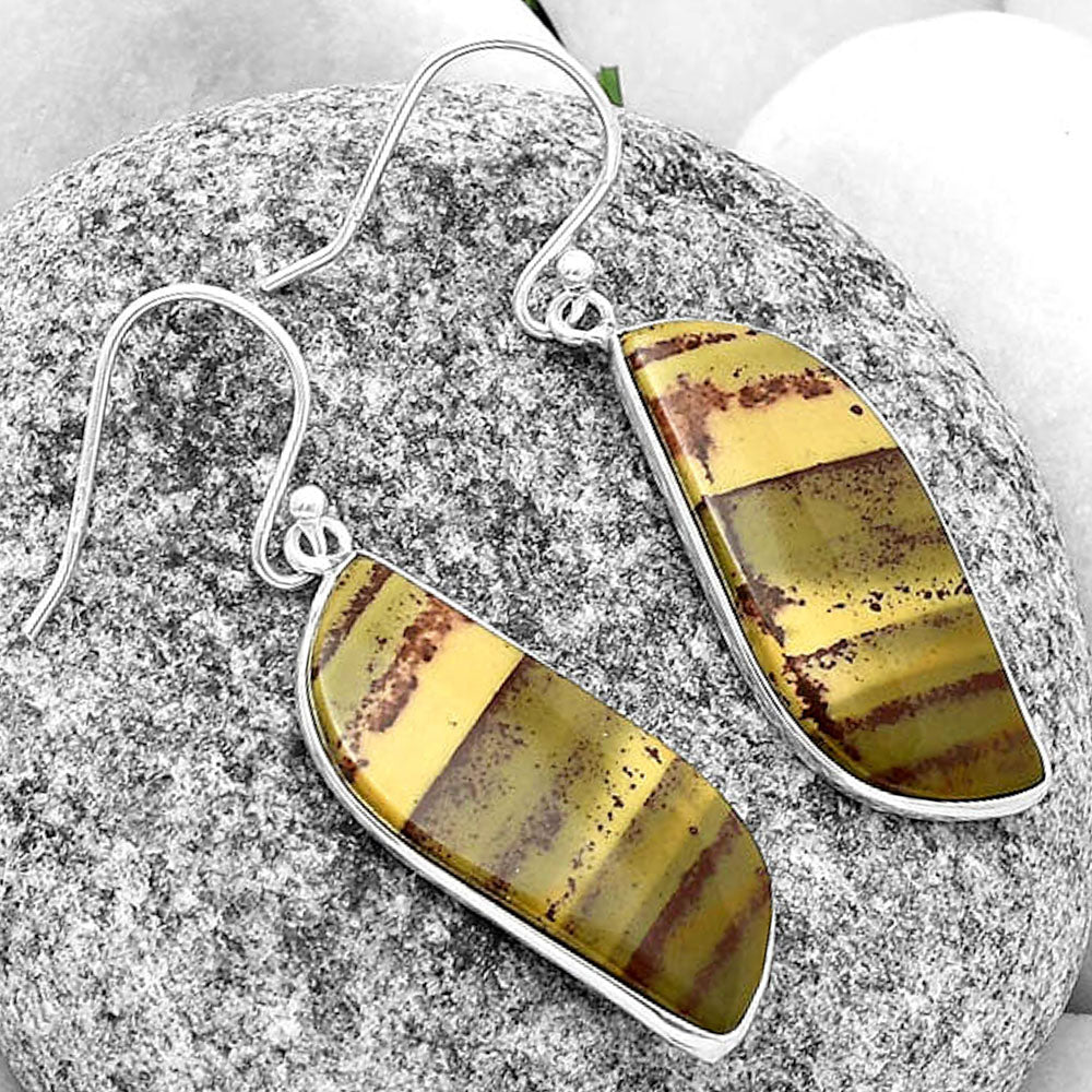 Natural Australian Imperial Jasper Earrings E-1001 SDE74912