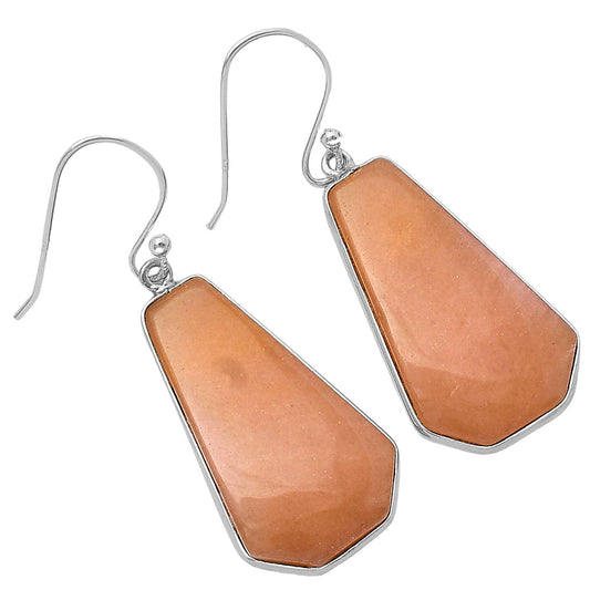 Natural Orange Aventurine Earrings E-1001 SDE78511