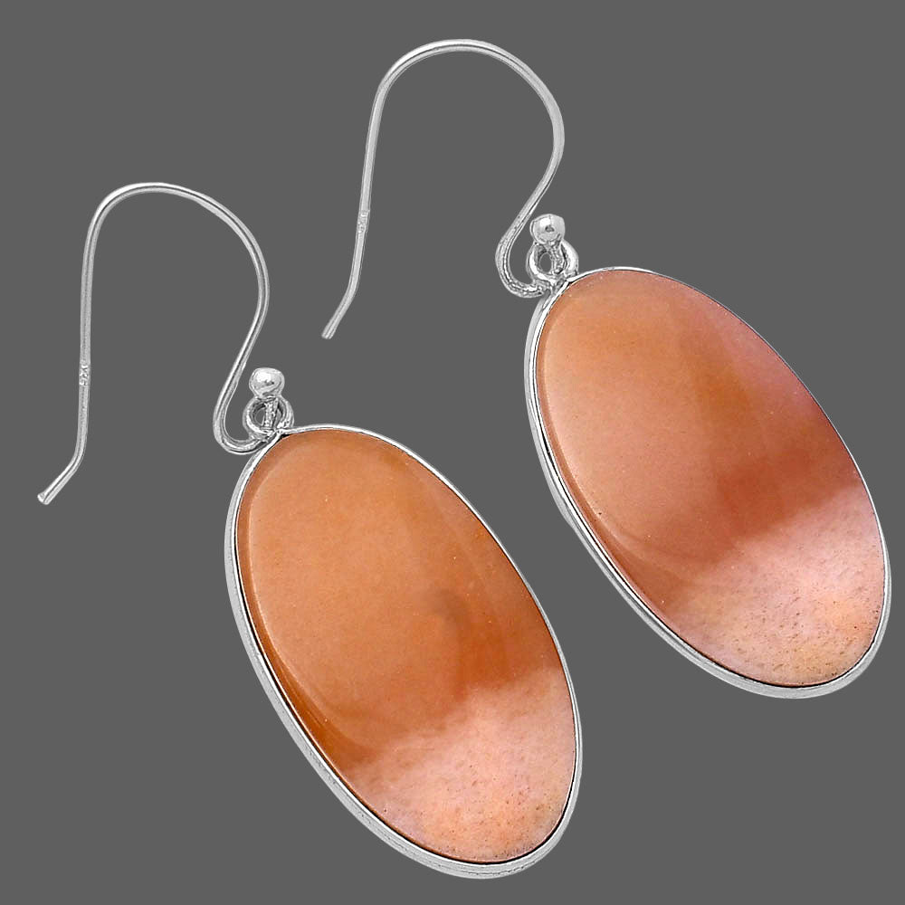 Natural Orange Aventurine Earrings E-1001 SDE78558