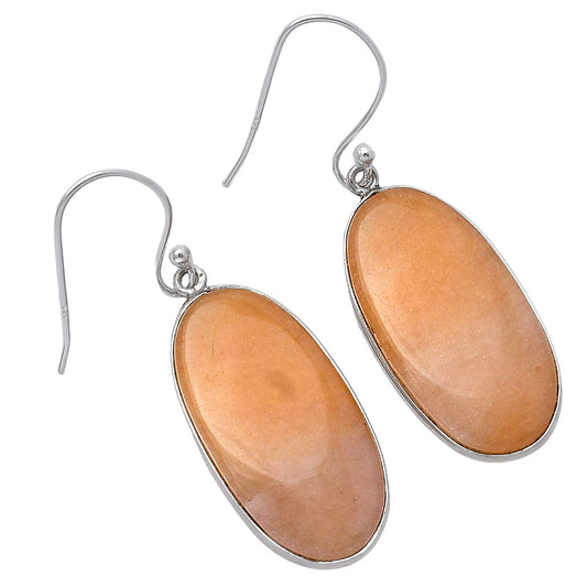 Natural Orange Aventurine Earrings E-1001 SDE78560