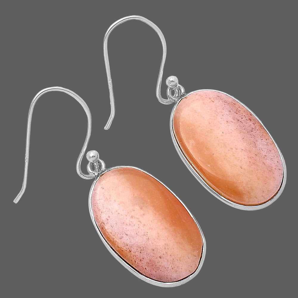 Natural Pink Aventurine Earrings E-1001 SDE78562