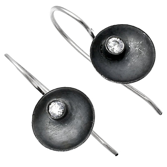 White Zircon Earrings E-1241 SDE79061