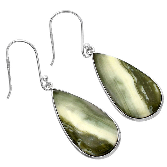 Natural Serpentine Earrings E-1001 SDE79321