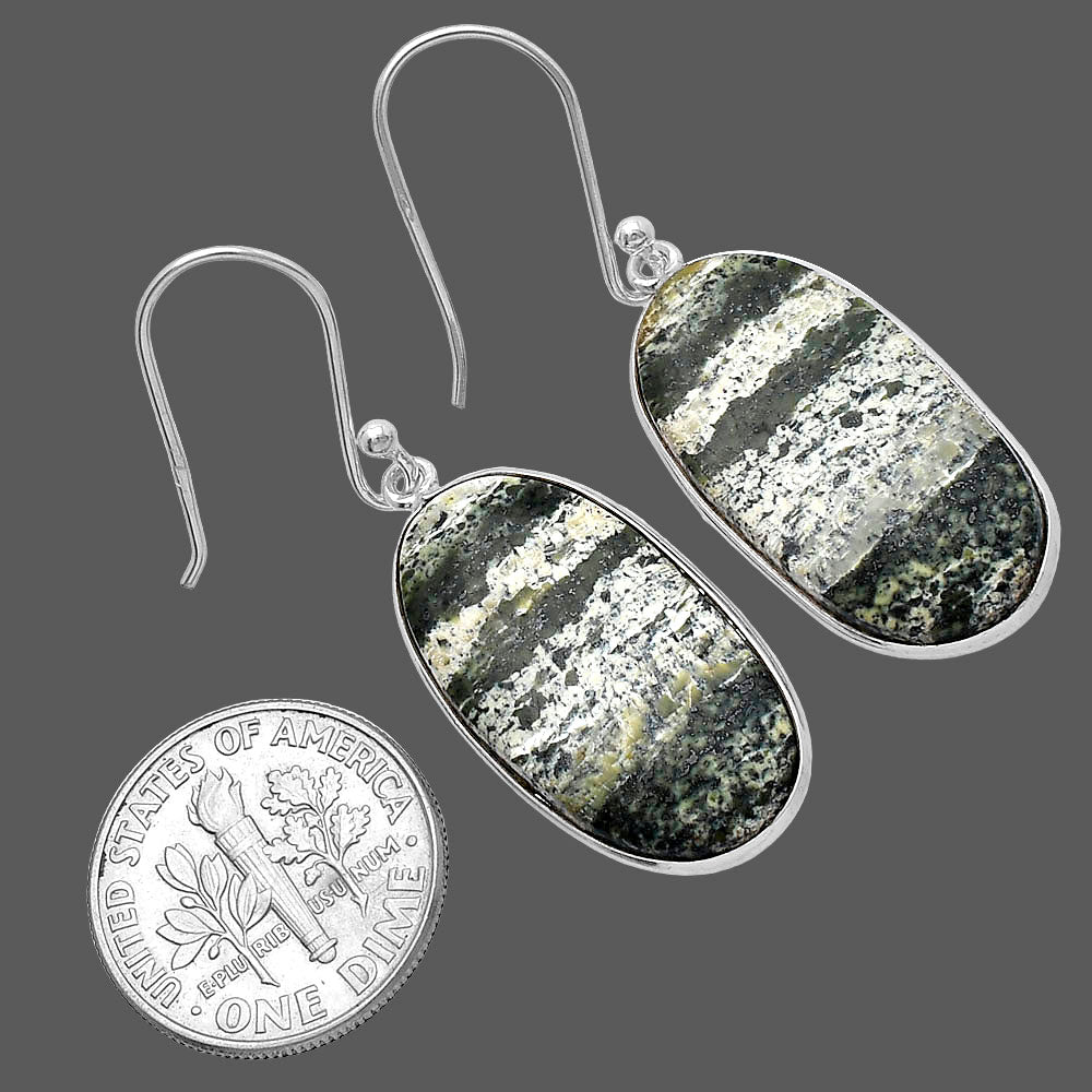 Natural Chrysotile Earrings E-1001 SDE79449