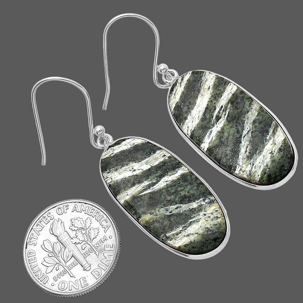 Natural Chrysotile Earrings E-1001 SDE79450