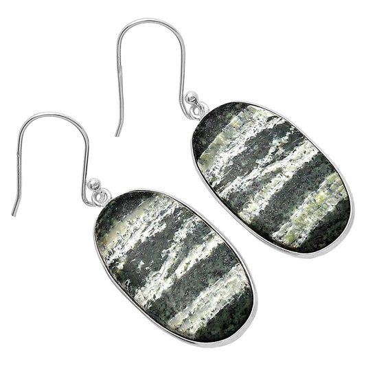 Natural Chrysotile Earrings E-1001 SDE79453