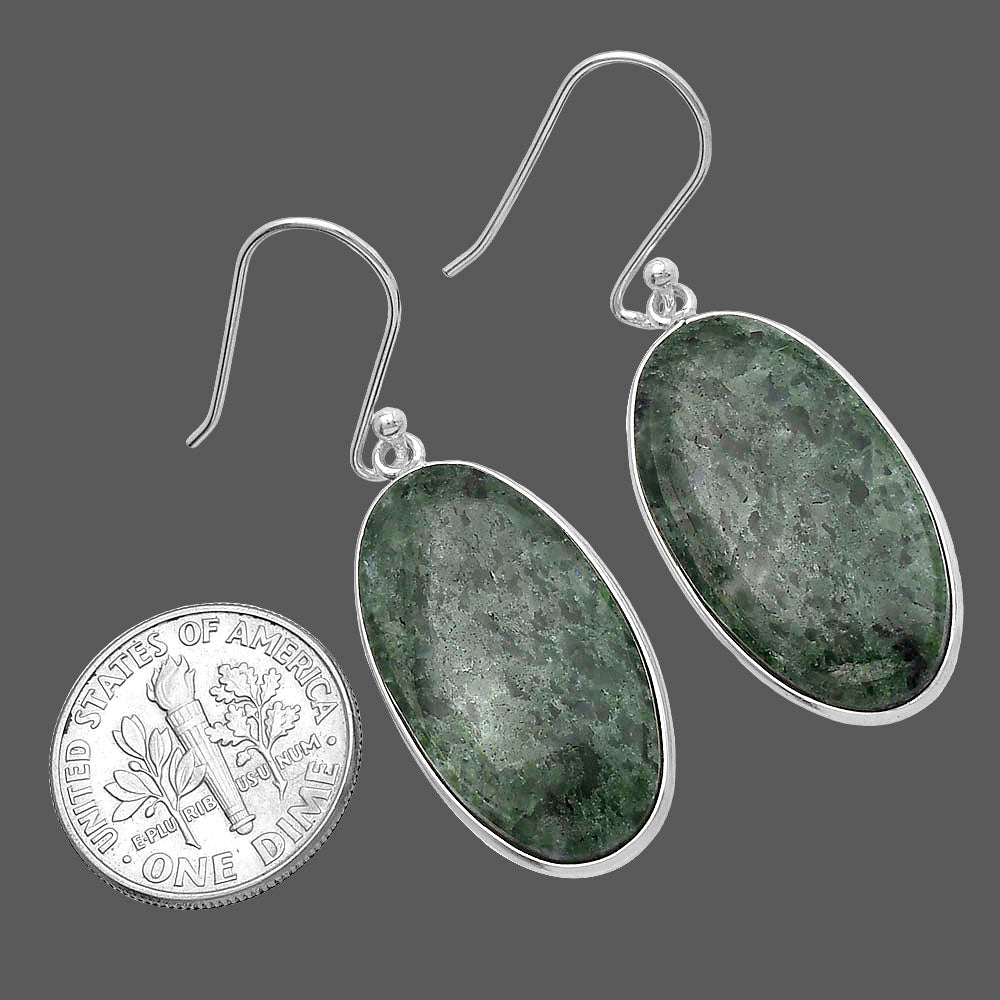 Natural Serpentine Earrings E-1001 SDE79532