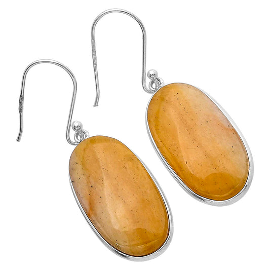 Natural Honey Aragonite Earrings E-1001 SDE79559