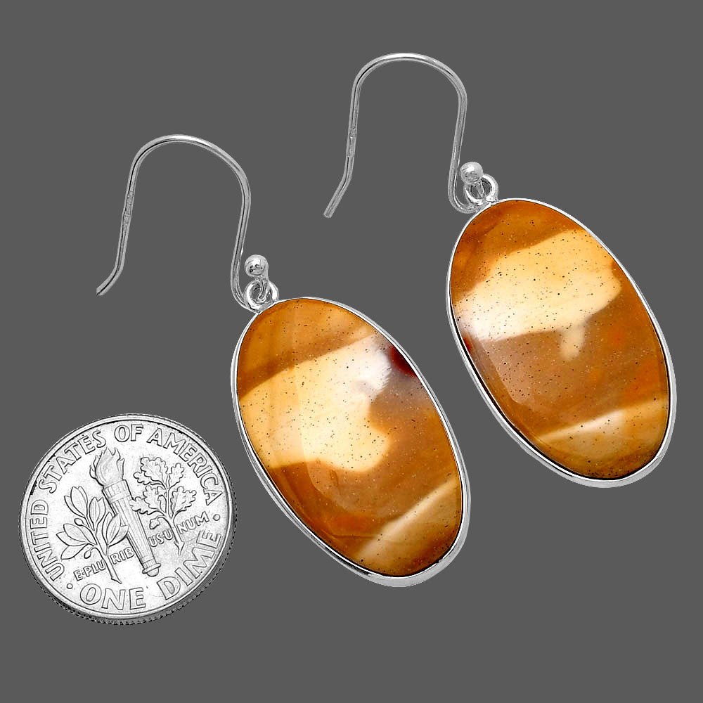 Natural Mookaite Earrings E-1001 SDE79982