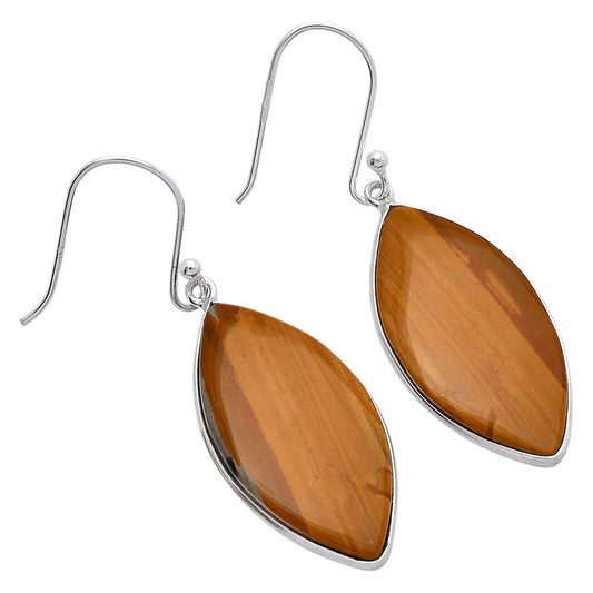 Natural Picture Jasper Earrings E-1001 SDE81775