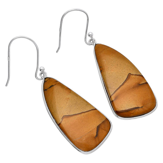 Natural Picture Jasper Earrings E-1001 SDE81777