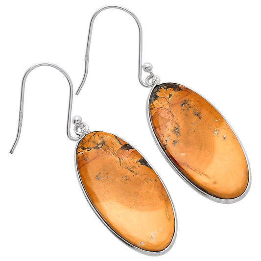 Natural Picture Jasper Earrings E-1001 SDE81783