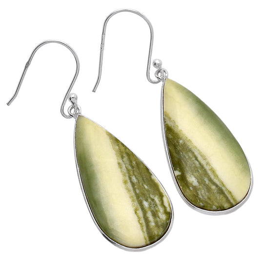 Natural Serpentine Earrings E-1001 SDE81818