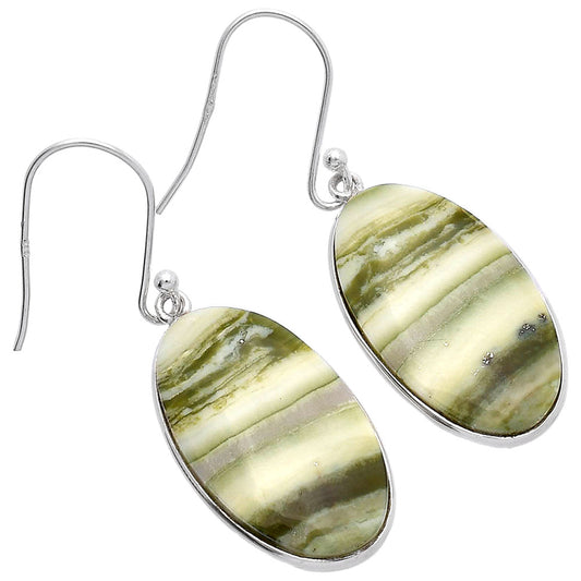 Natural Serpentine Earrings E-1001 SDE81828