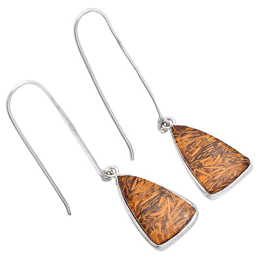 Coquina Fossil Jasper - India Earrings E-1076 SDE81890