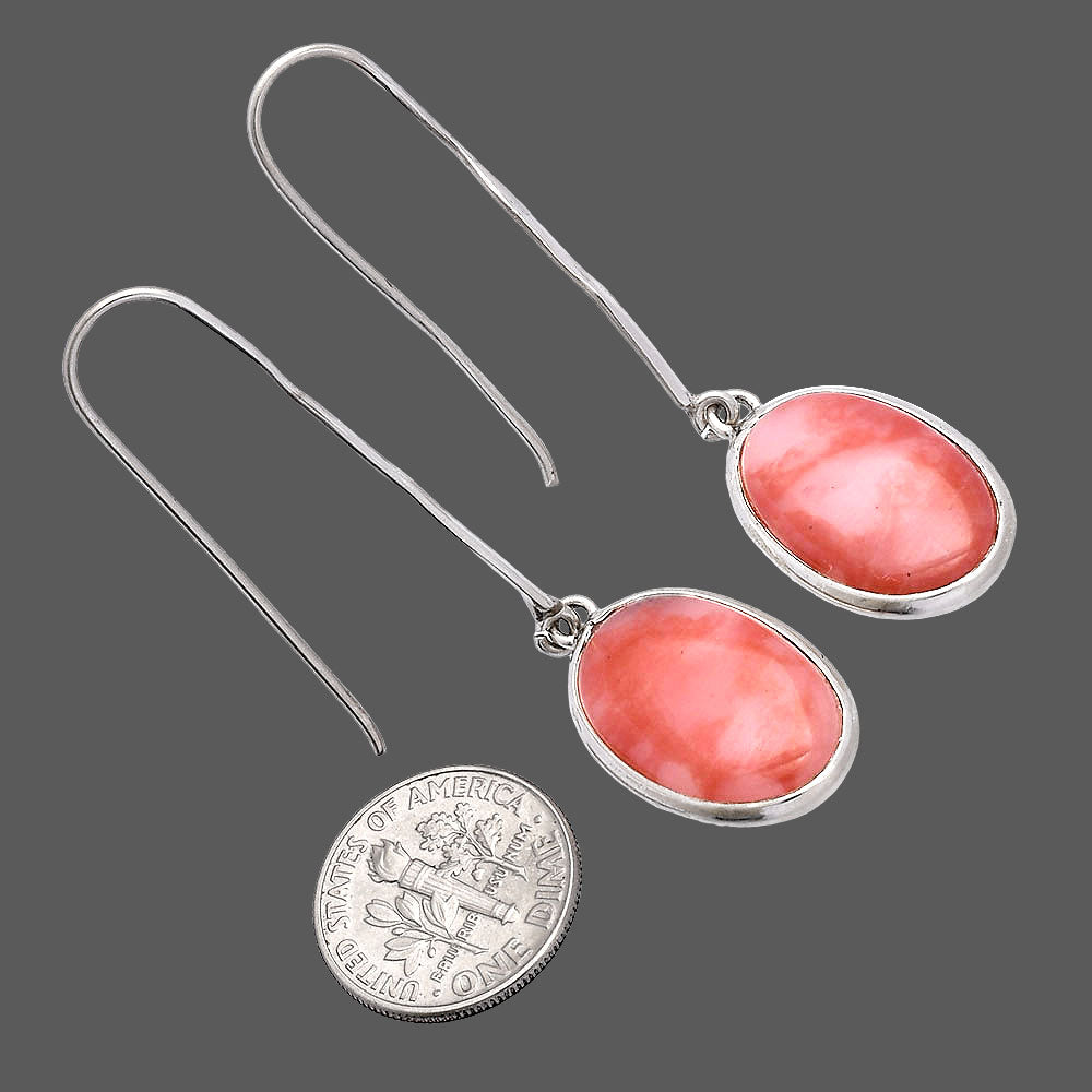 Natural Guava Quartz - Brazil Earrings E-1076 SDE81910