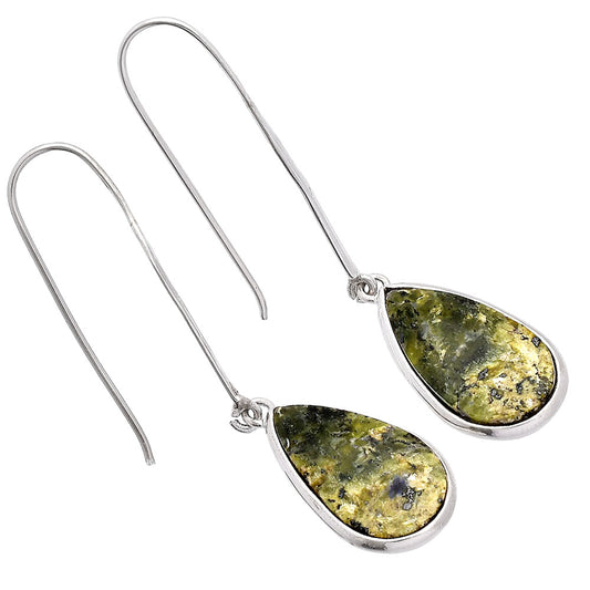 Natural Serpentine Earrings E-1076 SDE81924