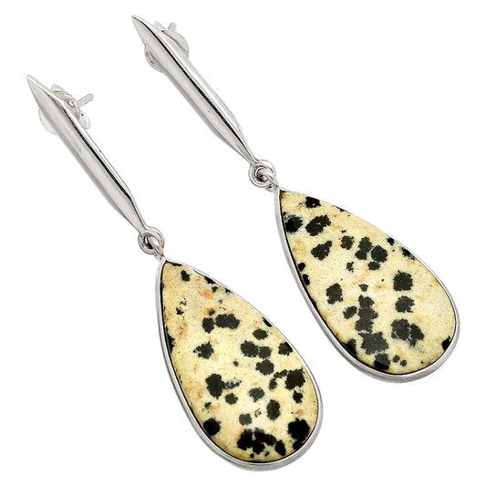 Natural Dalmatian Earrings E-1078 SDE83397