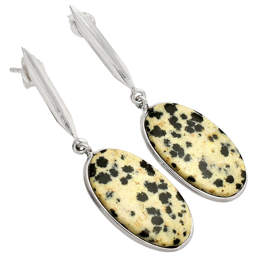 Natural Dalmatian Earrings E-1078 SDE83452