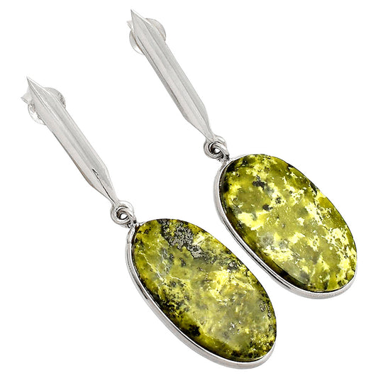 Natural Serpentine Earrings E-1078 SDE83455