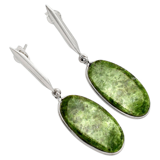Natural Serpentine Earrings E-1078 SDE83458