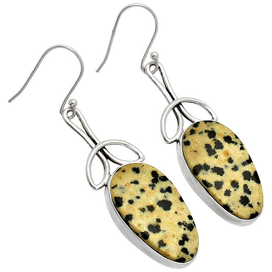Natural Dalmatian Earrings E-1197 SDE83709
