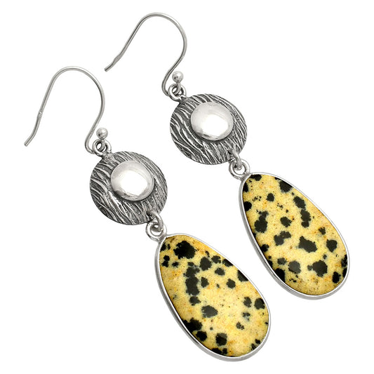 Natural Dalmatian Earrings E-1077 SDE84320