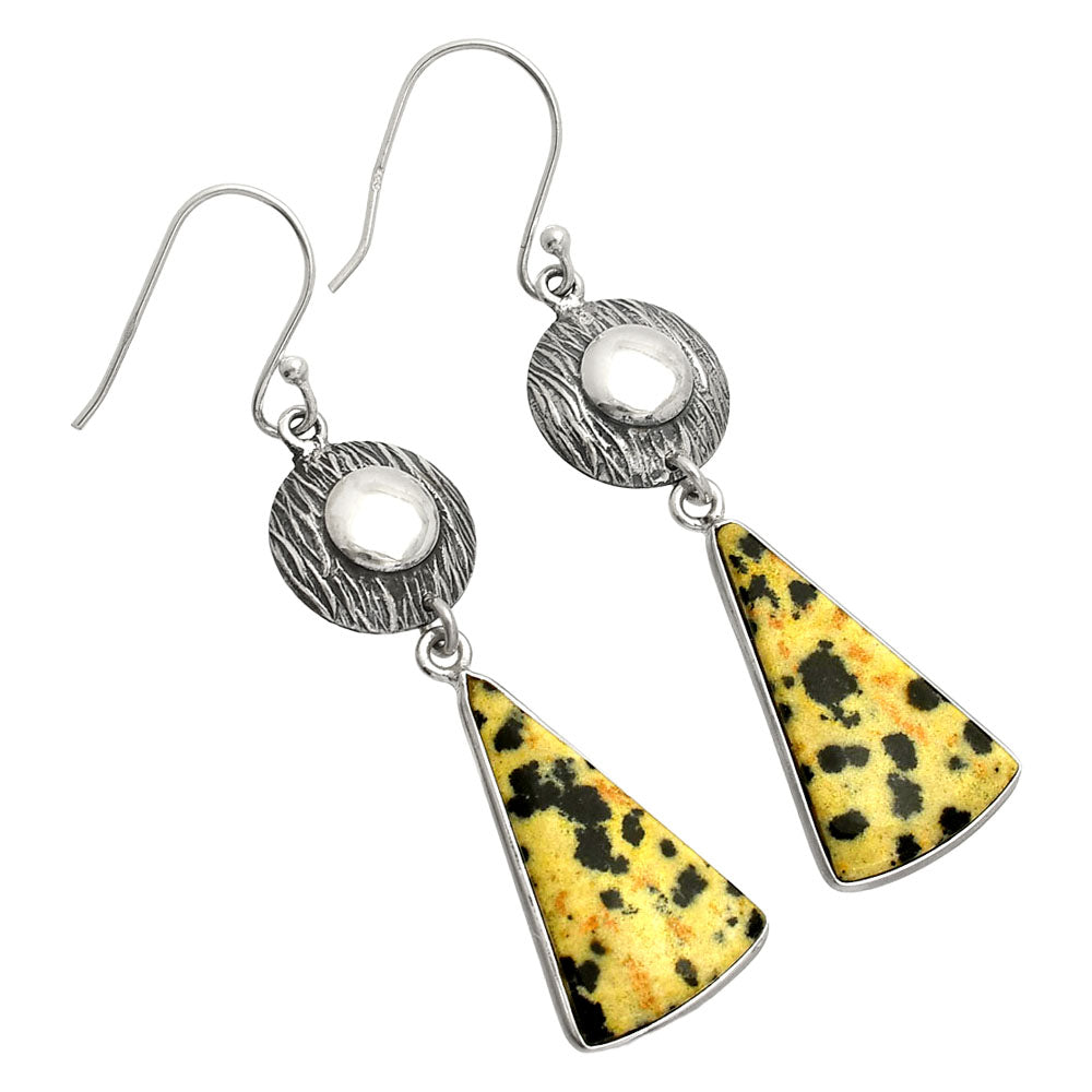 Natural Dalmatian Earrings E-1077 SDE84325