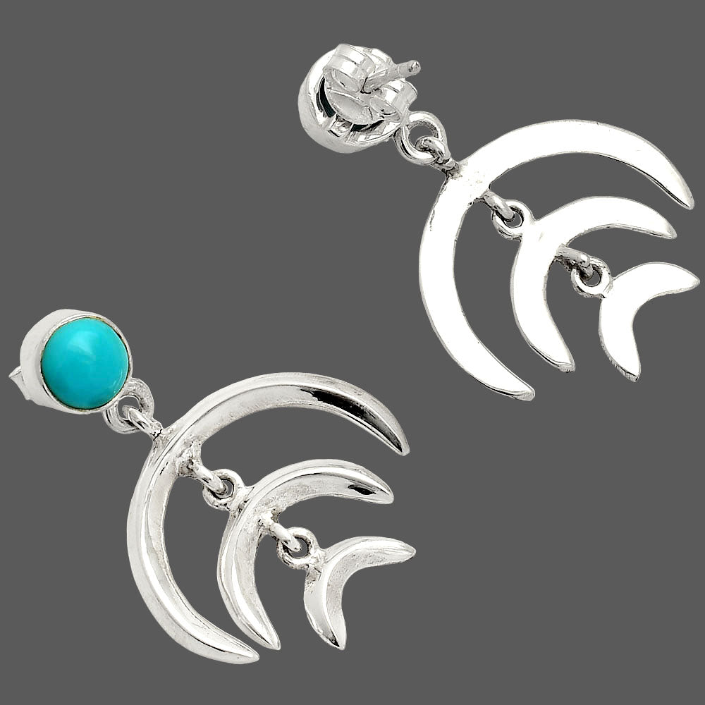 Sleeping Beauty Turquoise - USA Earrings E-1249 SDE84372