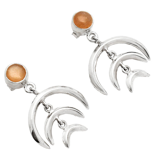 Natural Sunstone - Namibia Earrings E-1249 SDE84377
