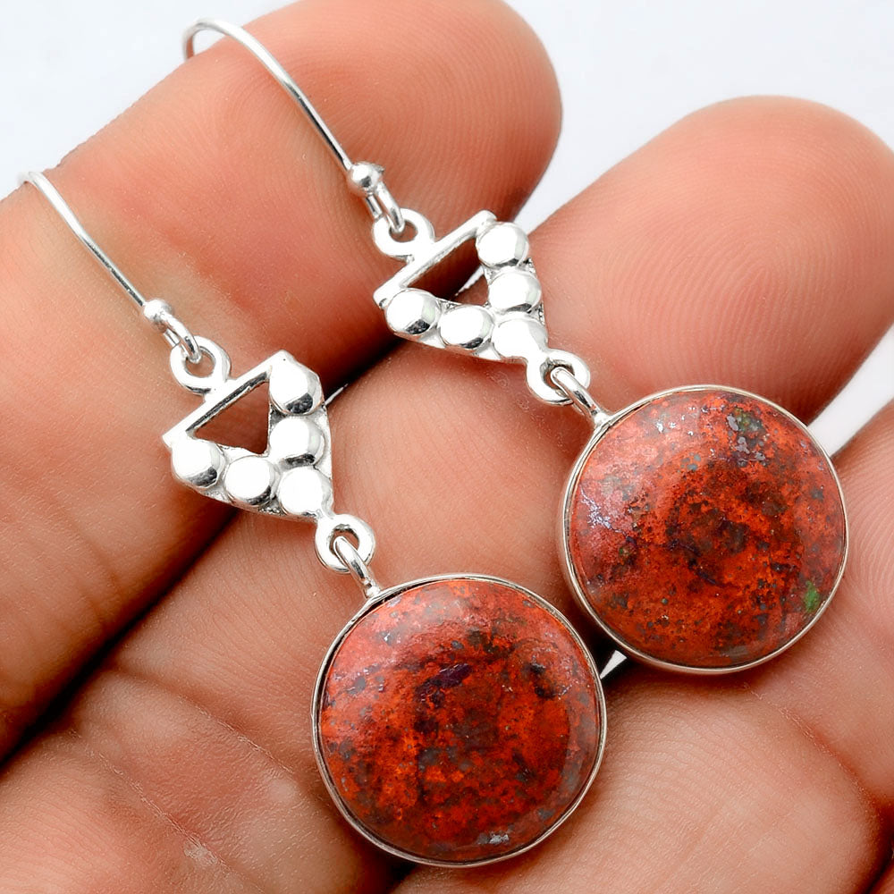 Sonora Sunrise - Cuprite Blood Earrings E-1094 SDE86226
