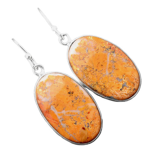 Natural Maligano Jasper - Indonesia Earrings E-1001 SDE86285