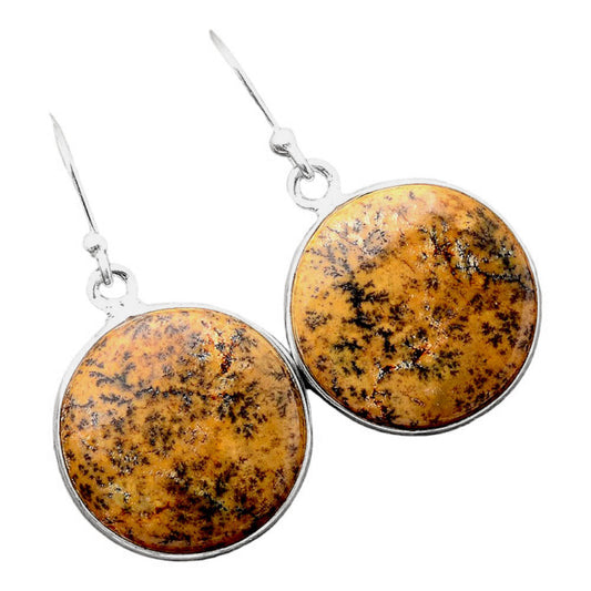 Natural Amethyst Sage Agate - Nevada Earrings E-1001 SDE86426