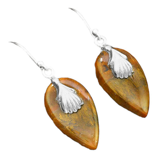 Natural Sandalwood Earrings E-1137 SDE86519