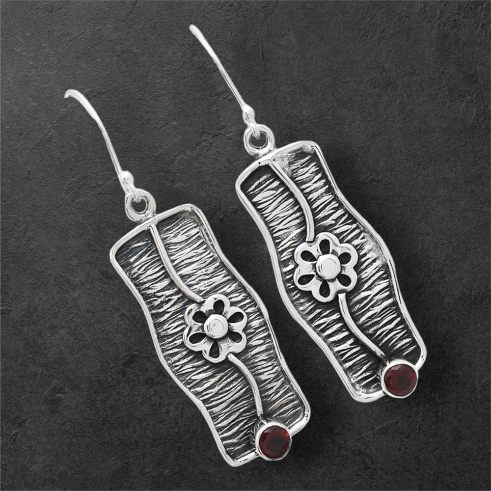 Hessonite Garnet - Madagascar Earrings E-1179 SDE86570
