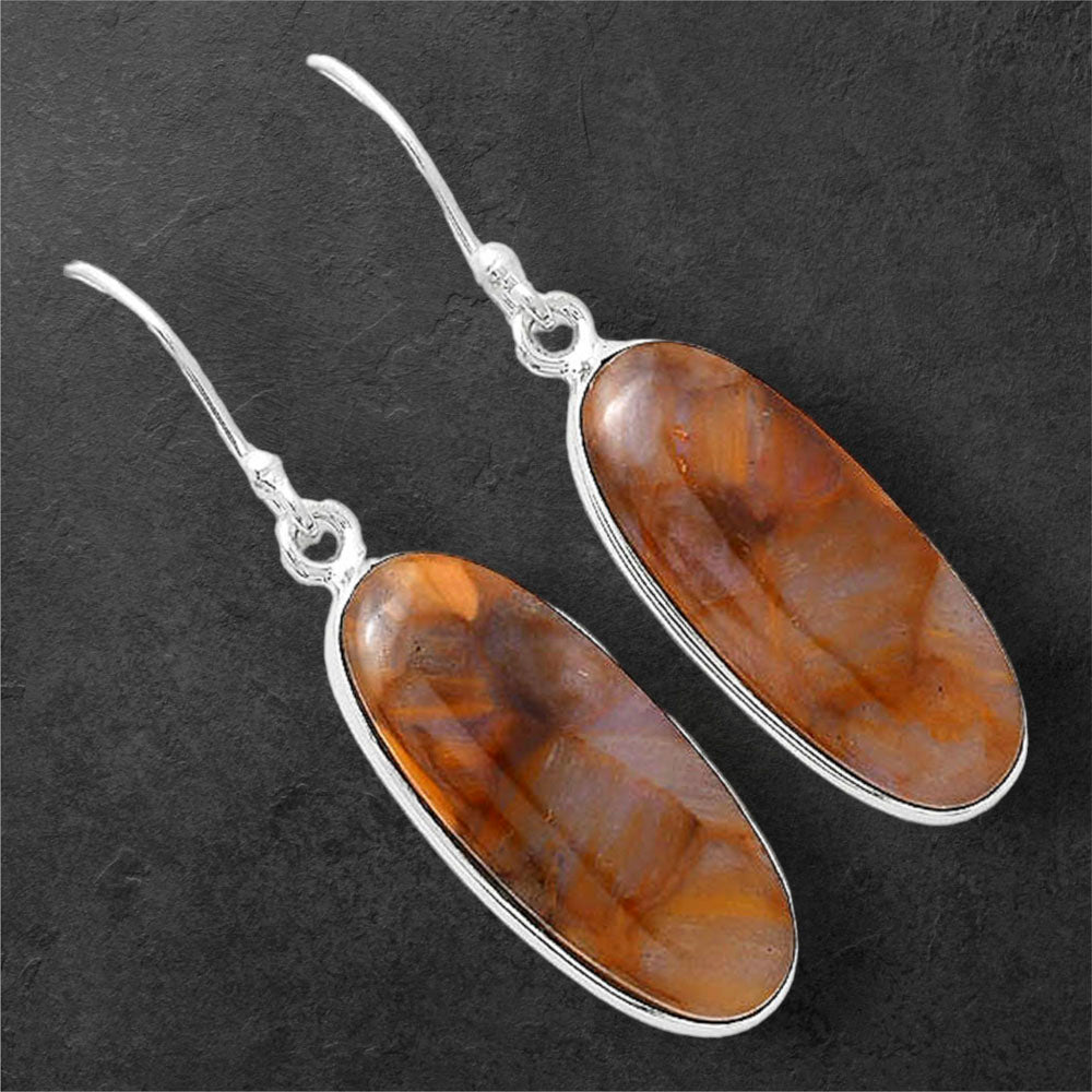 Natural Pietersite - Namibia Earrings E-1001 SDE86608