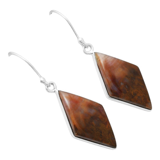 Natural Sandalwood Earrings E-1001 SDE86629